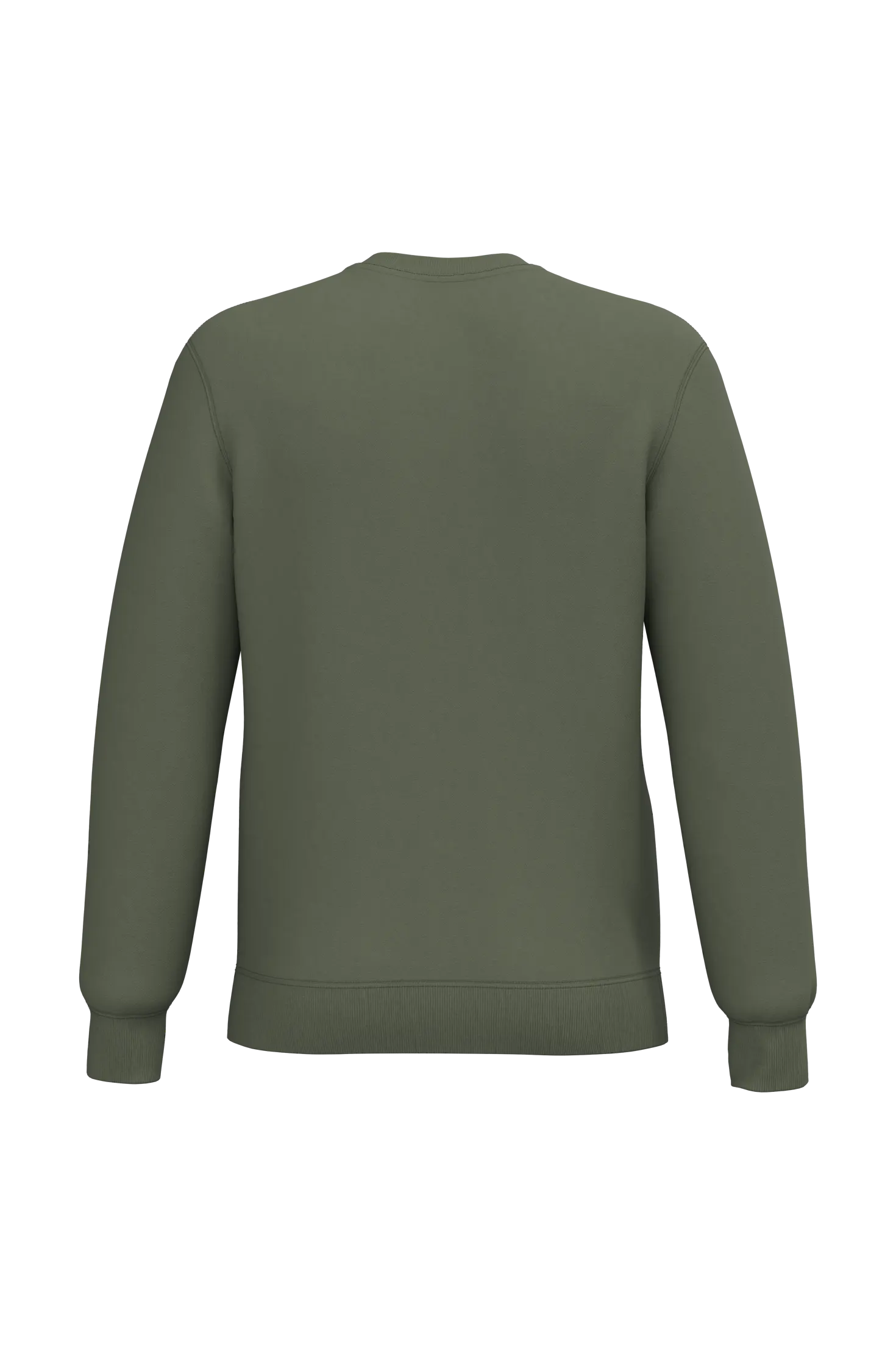 Sudadera cuello redondo reciclada unisex