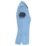 Polo interlock de manga corta mujer