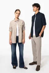 Camisa Safari manga larga hombre
