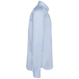 Camisa sarga manga larga hombre