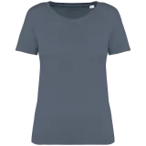 Camiseta ecorresponsable efecto lavado mujer