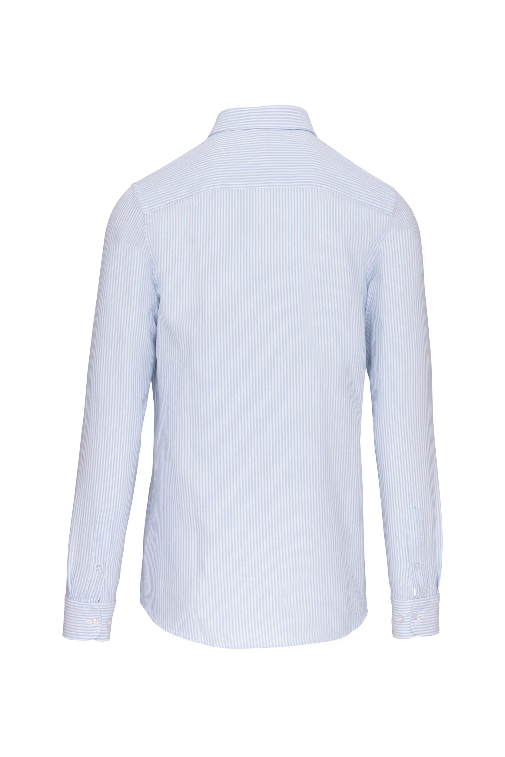 Camisa oxford lavada manga larga