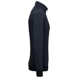 Sudadera ecorresponsable de cuello alto con cremallera hombre