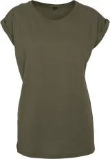 Camiseta ecorresponsable mangas vueltas mujer