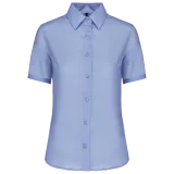 Camisa no-plancha manga corta mujer