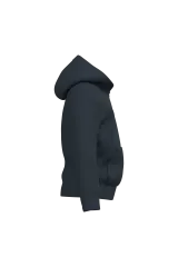 Sudadera reciclada con cremallera y capucha infantil