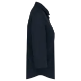 Camisa popelina de polialgodón manga 3/4 de fácil cuidado mujer