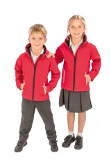 Chaqueta Softshell capucha niños