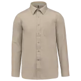 Camisa popelina de polialgodón de fácil cuidado hombre