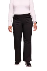 Pantalones tipo cargo de tiro medio mujer