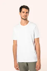 Camiseta Supima® cuello redondo manga corta hombre