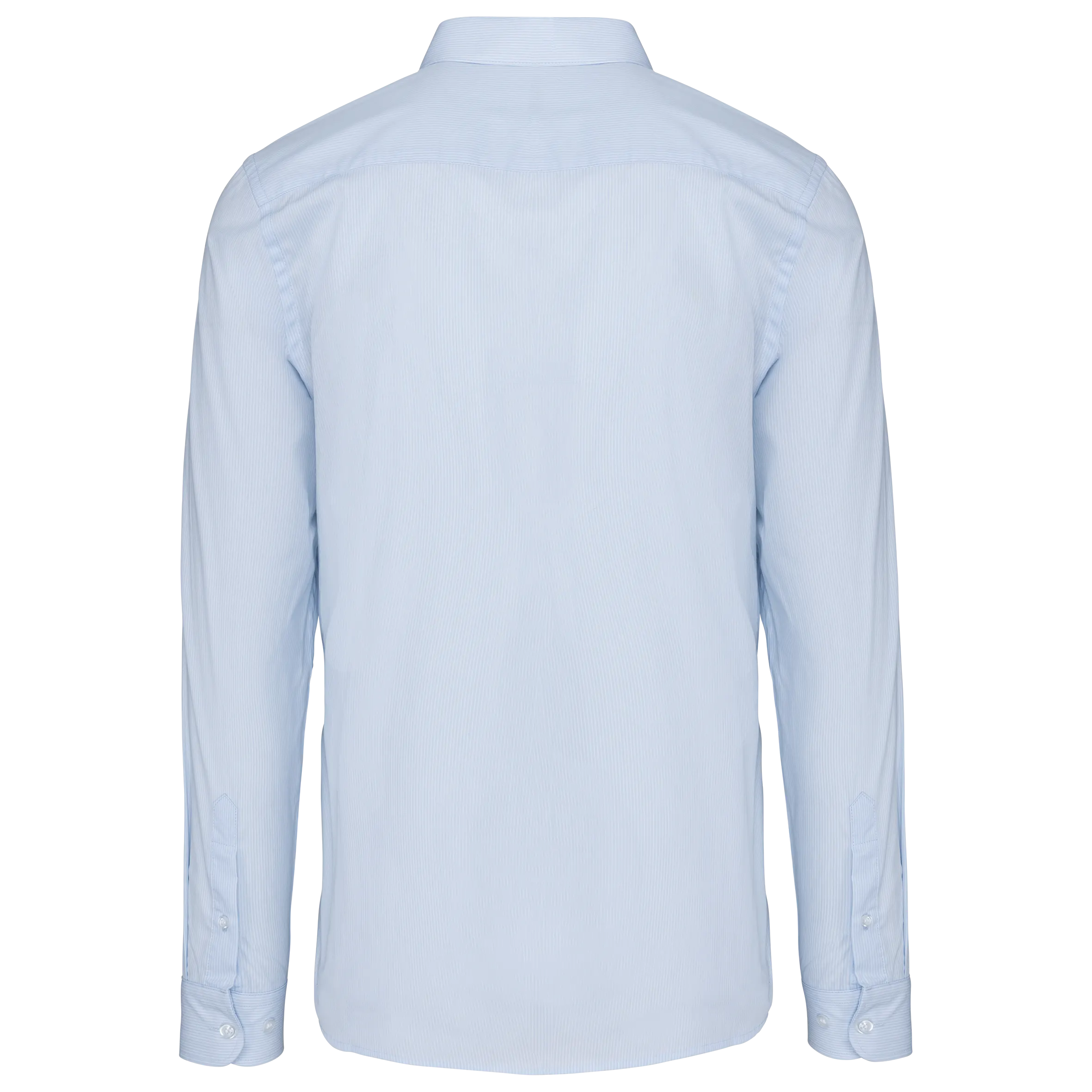 Camisa popelina manga larga hombre