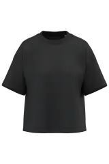 Camiseta sostenible de corte boxy con hombros caídos mujer