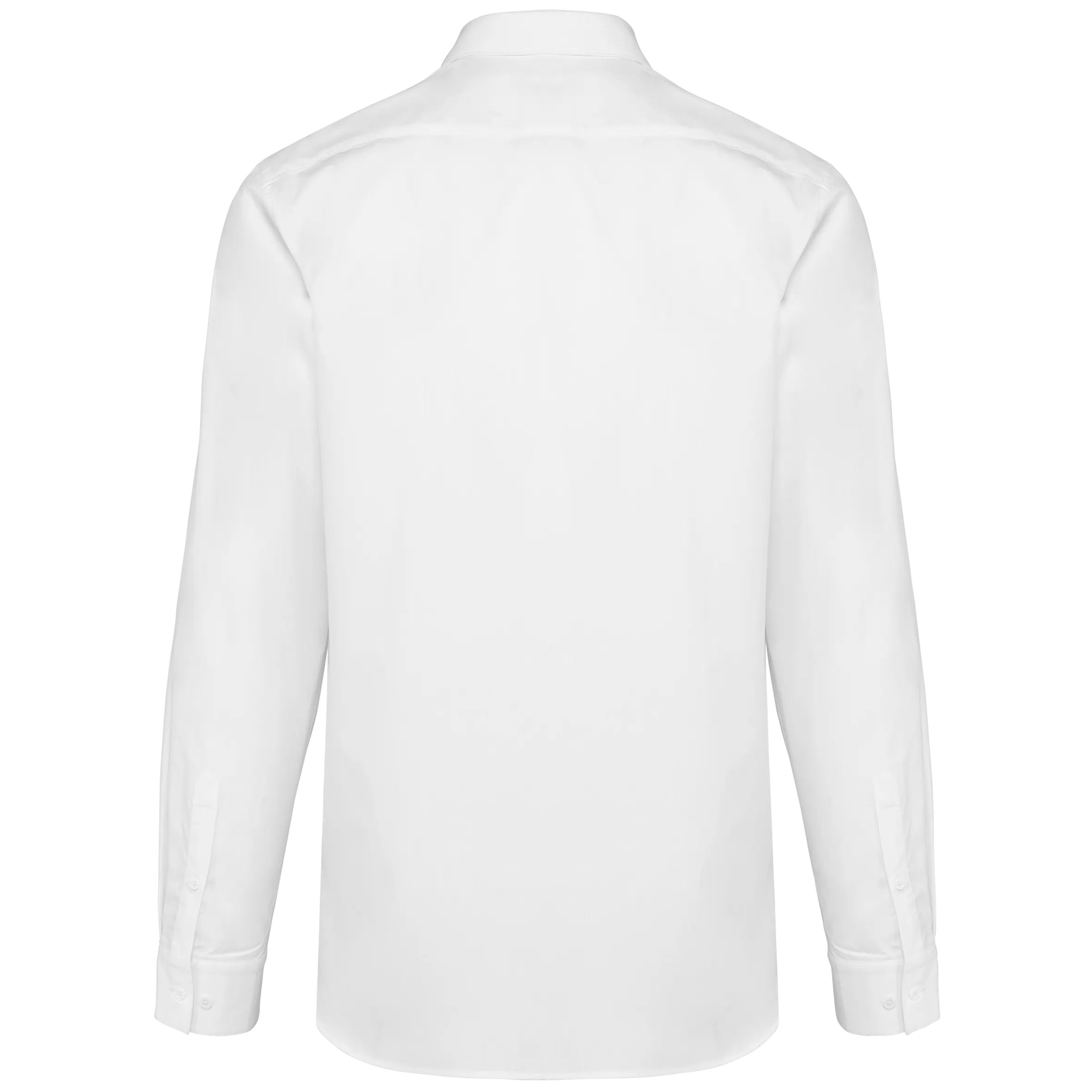 Camisa popelina manga larga hombre