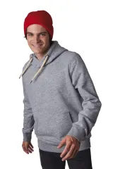 Gorro punto reciclado con dobladillo