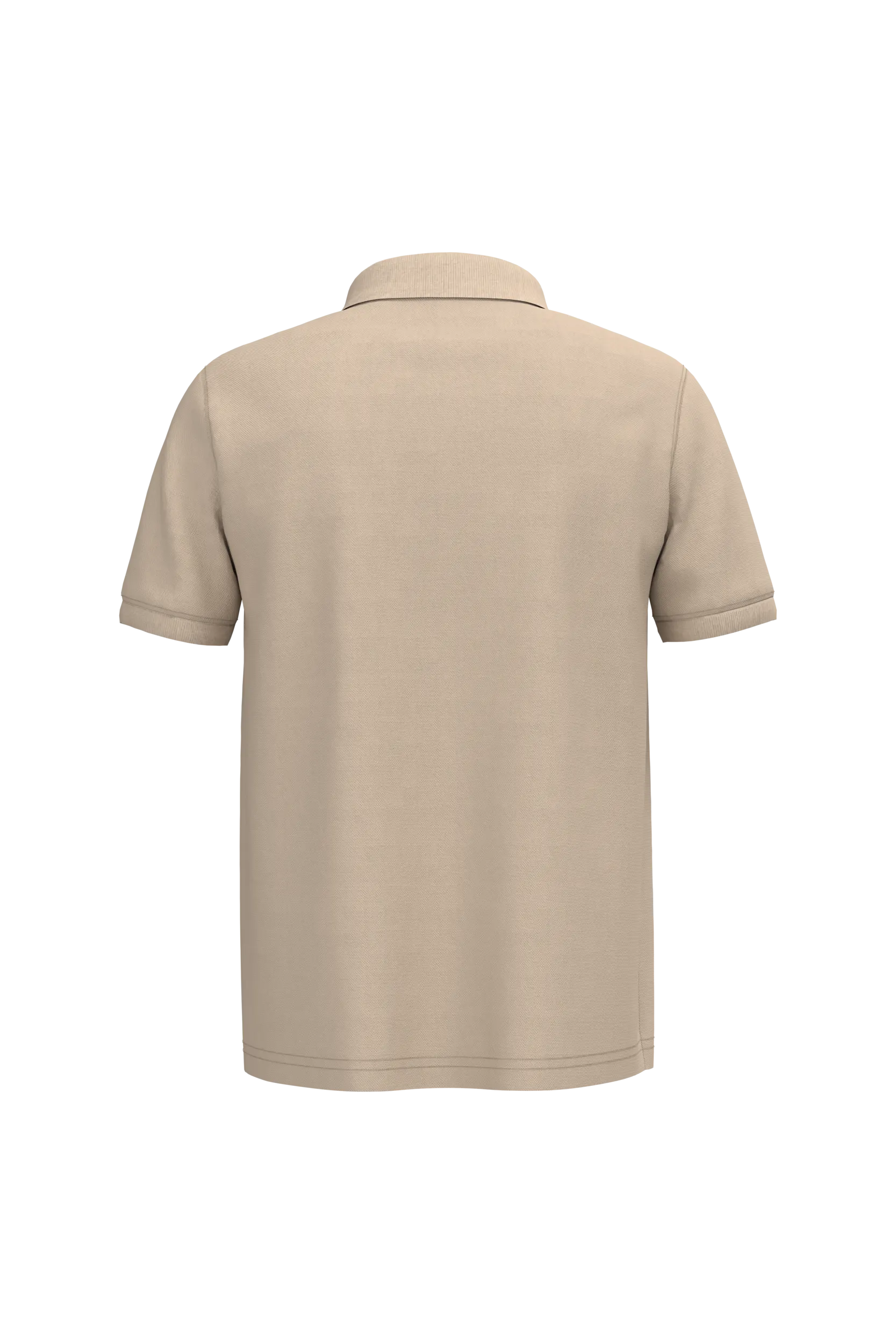 Polo piqué manga corta hombre