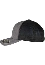 Gorra de rejilla bicolor