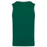 Dark Green / White