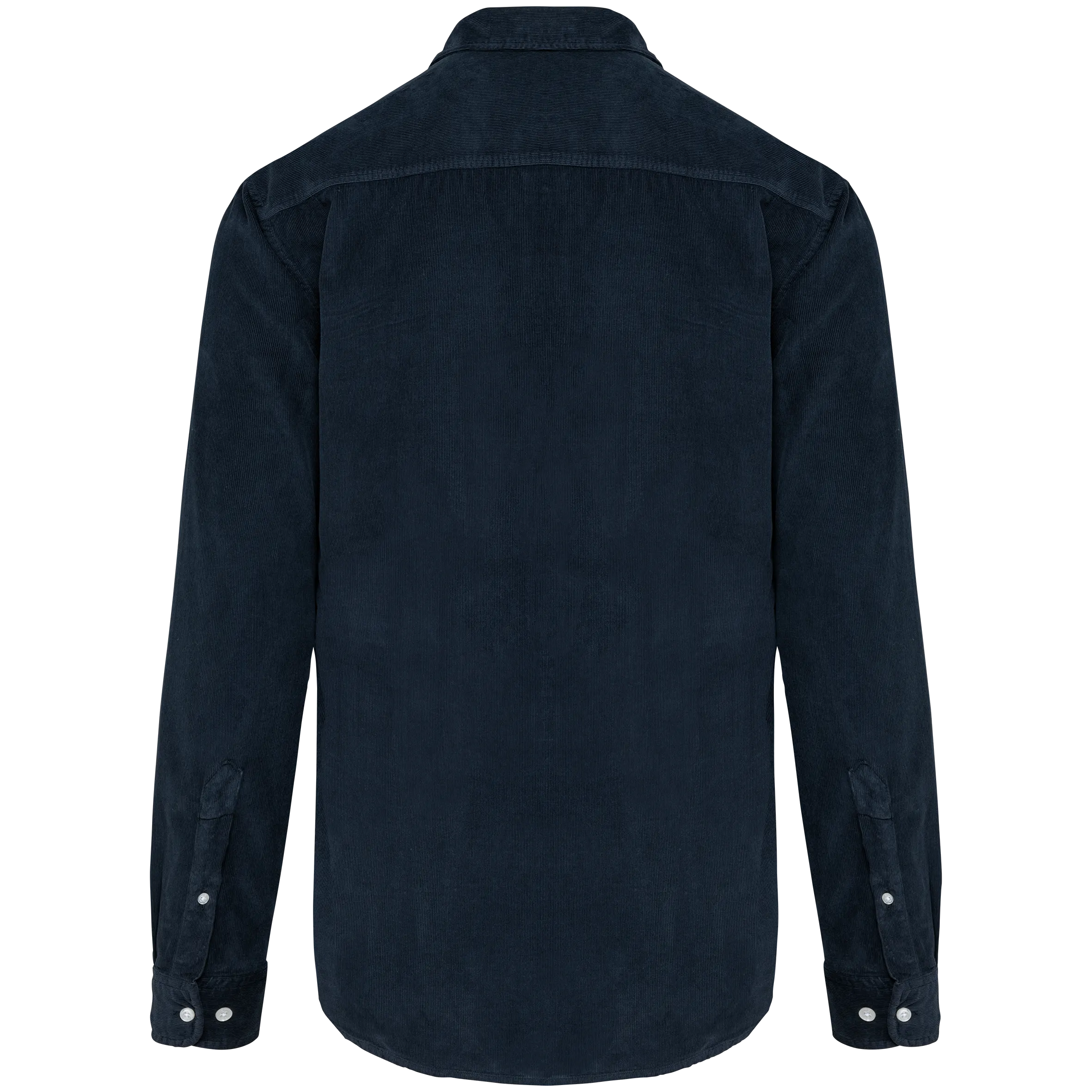 Camisa de pana manga larga hombre
