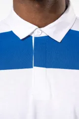 Polo a rayas manga larga unisex