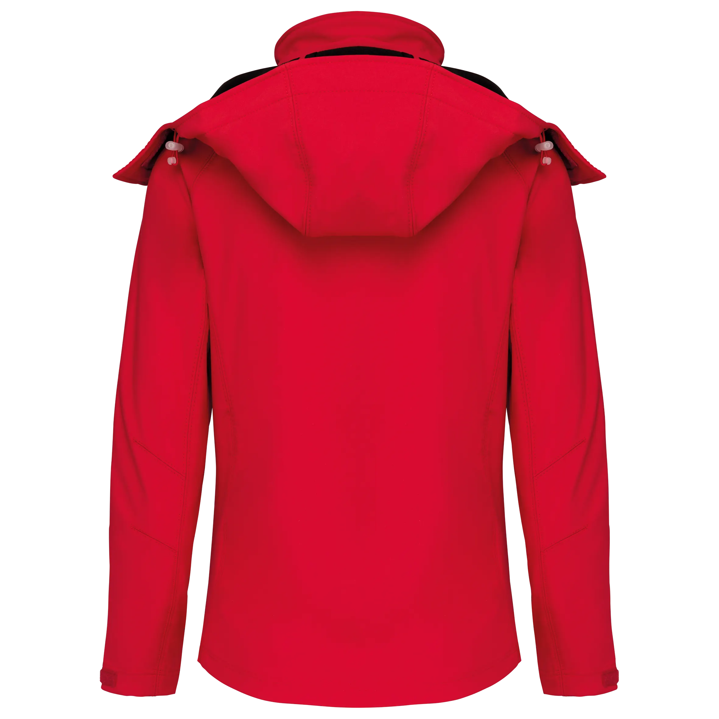 Chaqueta softshell con capucha extraíble mujer