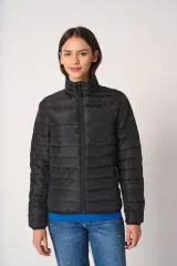 Abrigo acolchado mujer