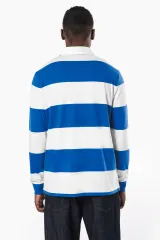 Polo a rayas manga larga unisex