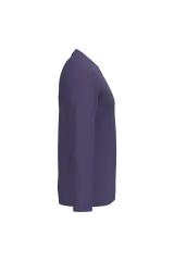 Camiseta maga larga y cuello redondo hombre