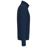 Chaqueta de felpa con cremallera hombre
