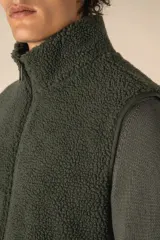 Chaleco de sherpa hombre