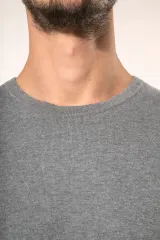 Jersey Supima® cuello redondo hombre