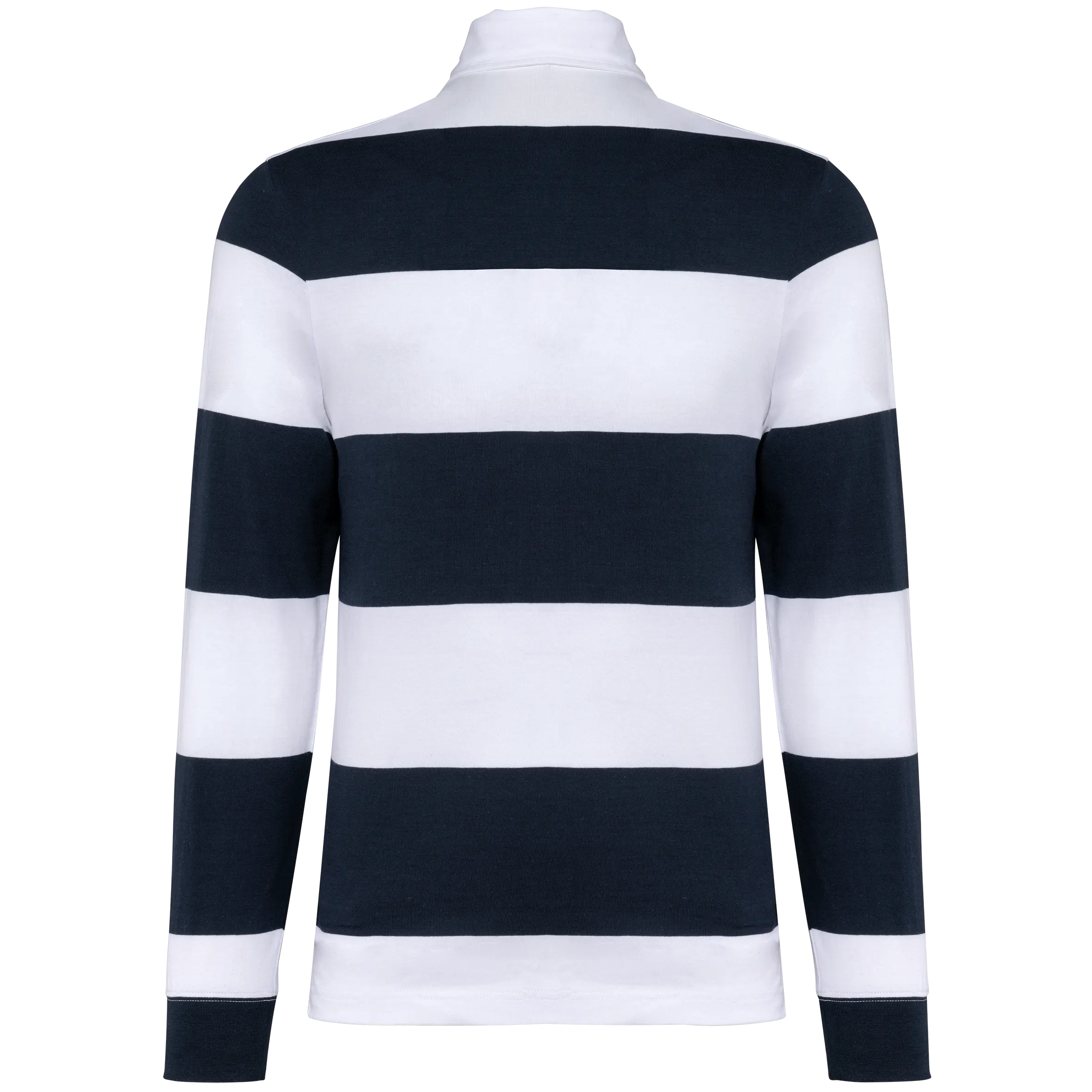 Polo a rayas manga larga unisex