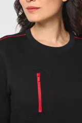 Sudadera Day To Day con bolsillo de cremallera contrastada