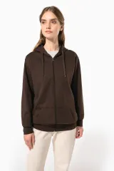 Sudadera capucha y cremallera unisex