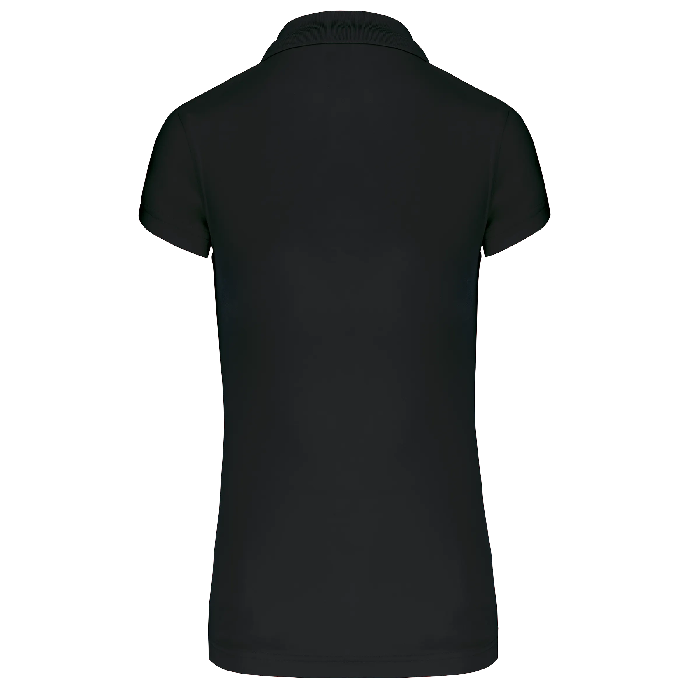 Polo interlock de manga corta mujer