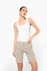 Bermuda chino mujer