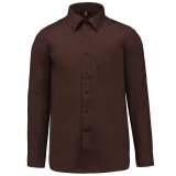 Camisa popelina de polialgodón de fácil cuidado hombre