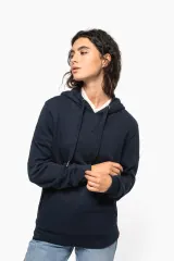 Sudadera ecorresponsable french terry capucha - Unisex