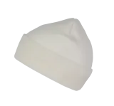 Gorro punto reciclado con dobladillo