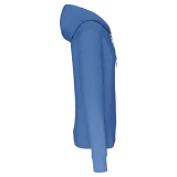 Sudadera con capucha y cremallera ecorresponsable hombre