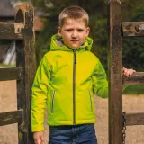 Chaqueta Softshell capucha niños