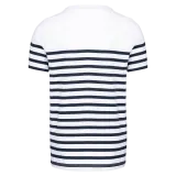 White / Navy Stripes