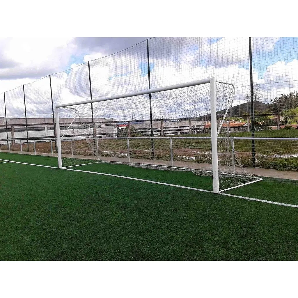 JUEGO DE 2 BASES PORTERÍAS FÚTBOL 7 PARA RECOGIDA DE RED