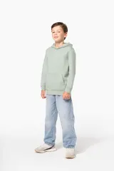 Sudadera capucha ecorresponsable niños