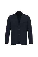 Blazer efecto lavado de lino hombre