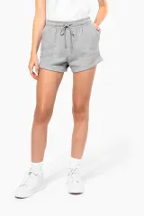 Short ecorresponsable de felpa no perchada mujer