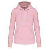 Sudadera capucha ecorresponsable mujer