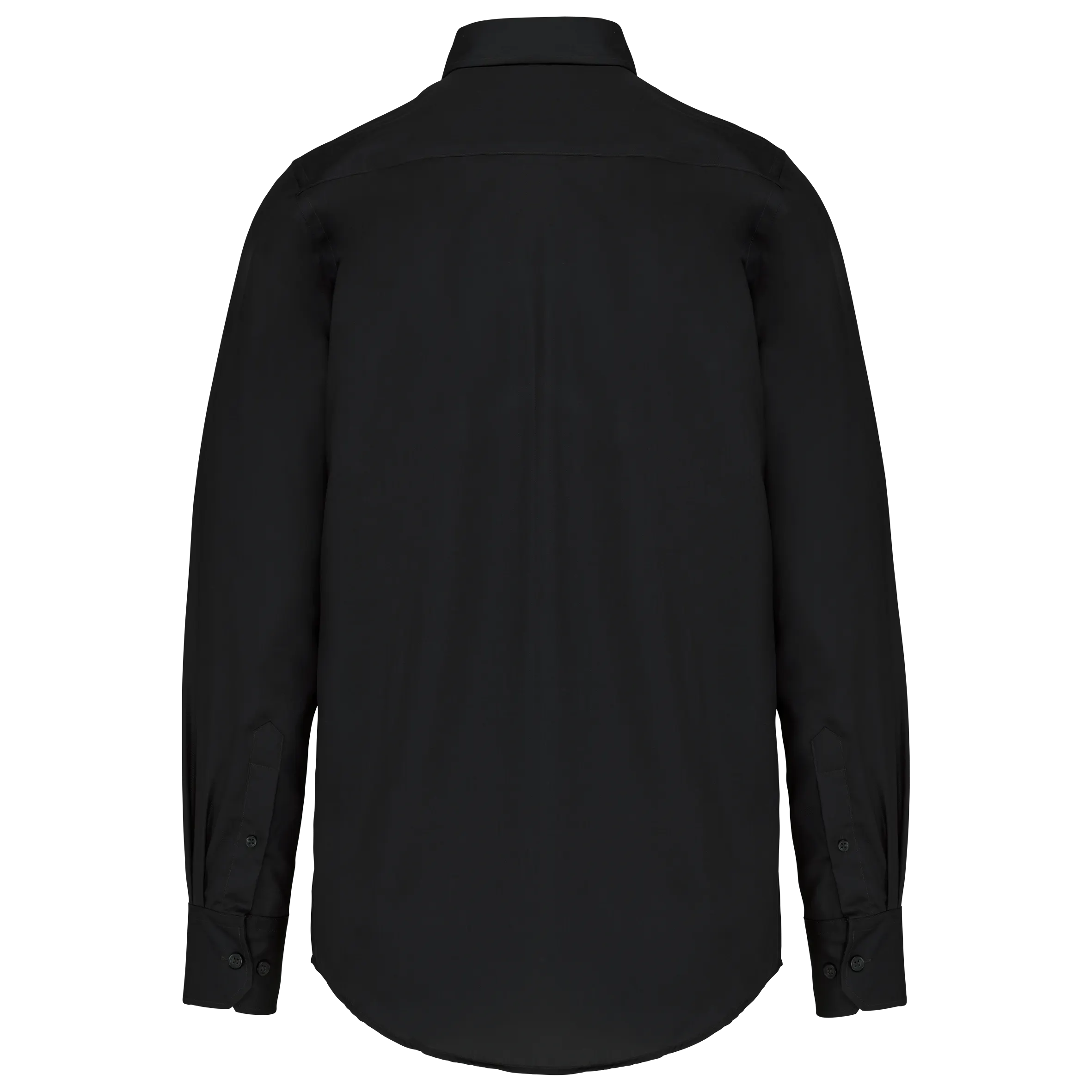 Camisa no-plancha manga larga hombre