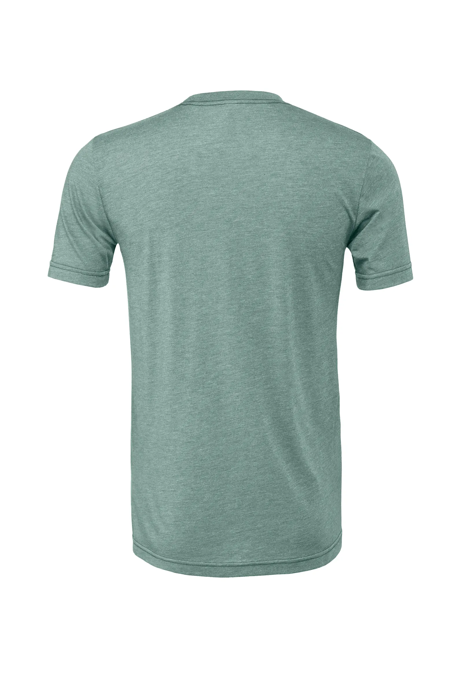 Camiseta cuello redondo hombre Heather