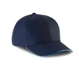 Gorra con sándwich contrastado - 6 paneles
